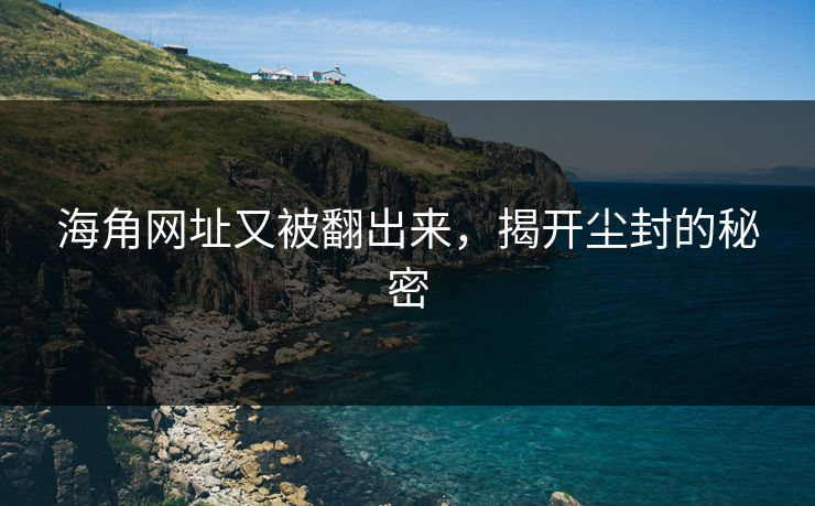 海角网址又被翻出来，揭开尘封的秘密  第1张